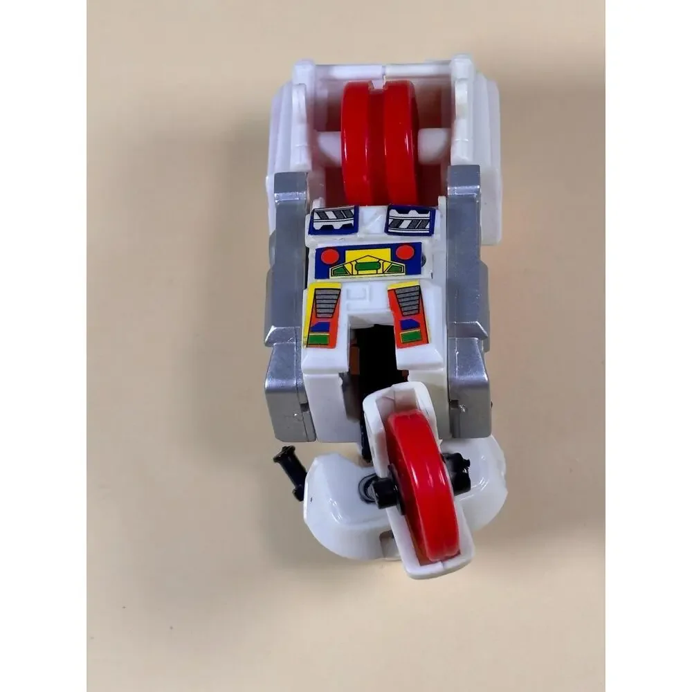 Vintage Transformers G1 Groove KO Knockoffs NYPD Police Motorcycle Figure 1986